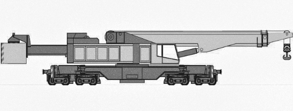 Translation of railway crane documents